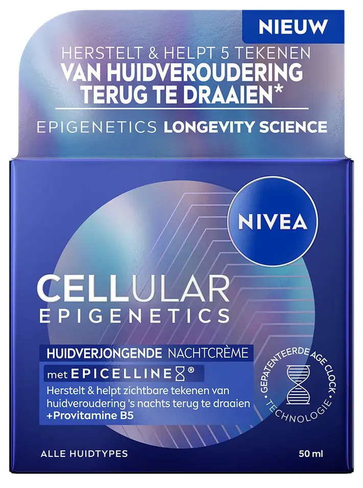 Nivea Nachtcrème Epigen Huidverjongend (50 ml)