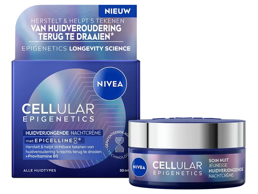Nivea Nachtcrème Epigen Huidverjongend (50 ml)