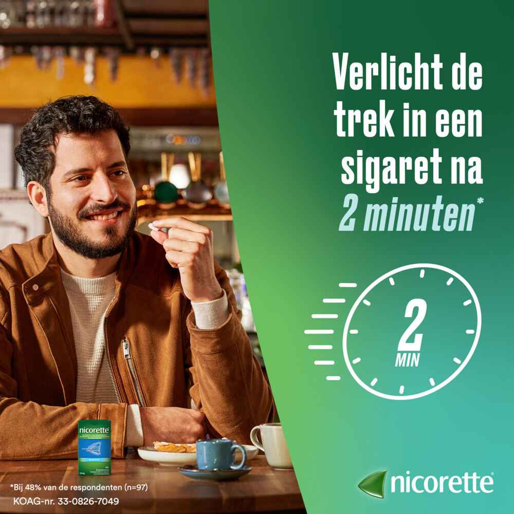 Nicorette Zuigtabletten Freshmint (80 stuks) - image 2