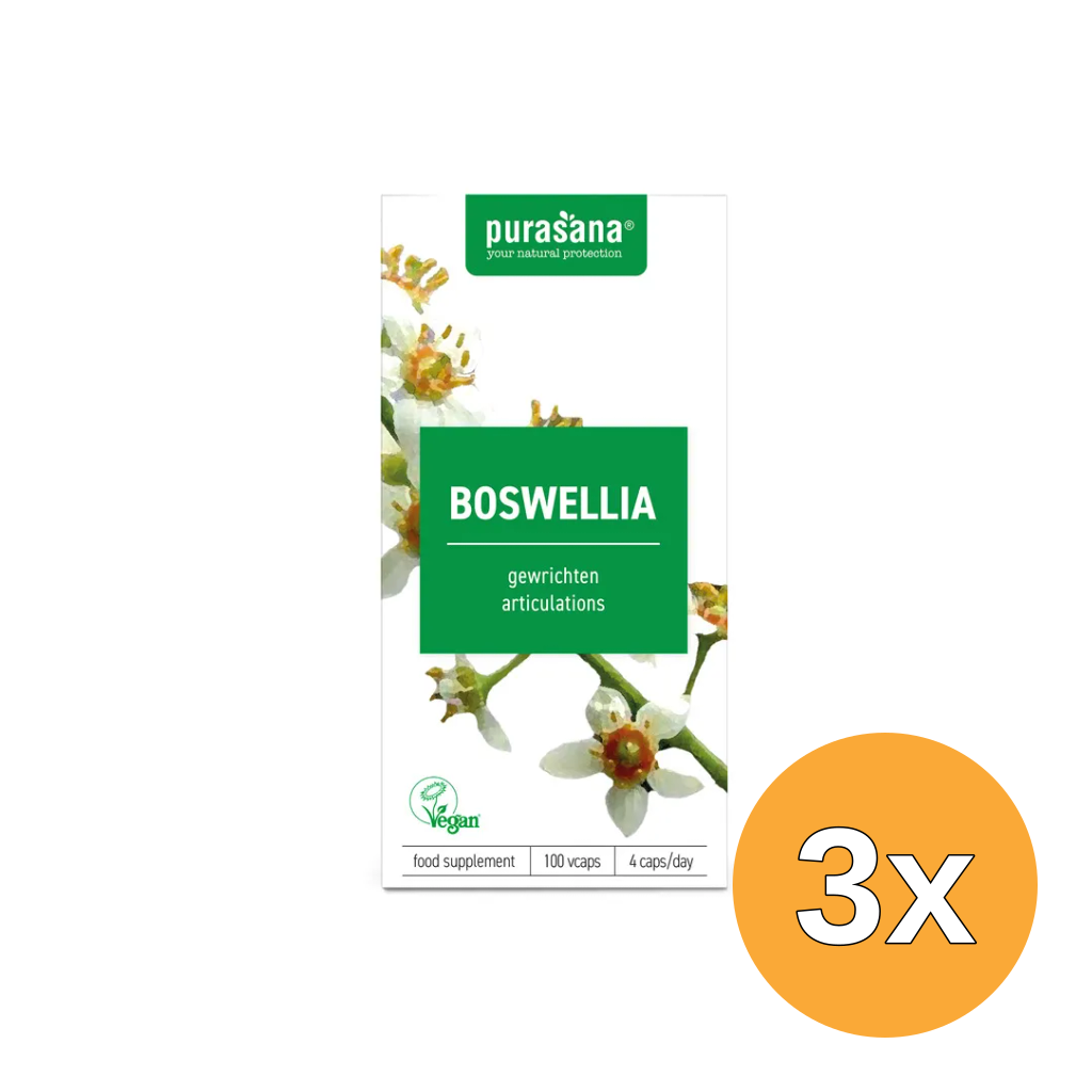 3x Purasana Boswellia (100 vega capsules)