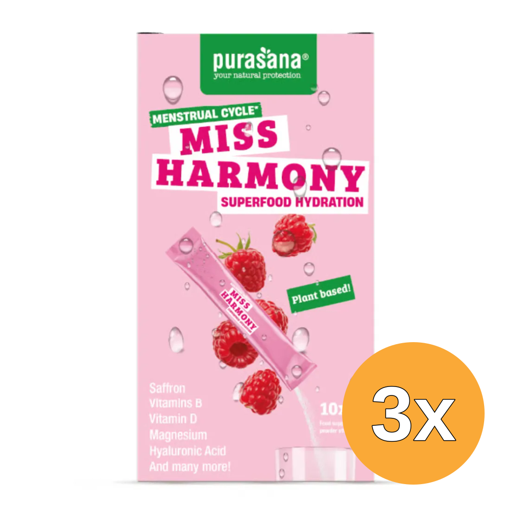 3x Purasana Hydration Superfoods Miss Harmony (45 gr)