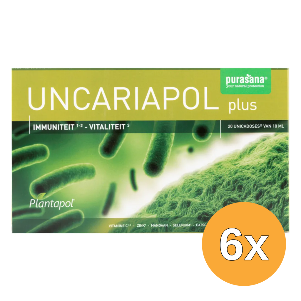 6x Purasana Plantapol Uncariapol Plus (20 stuks)