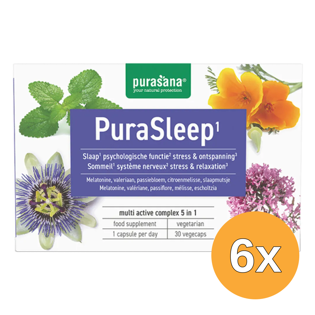 6x Purasana Purasleep (30 vega capsules)