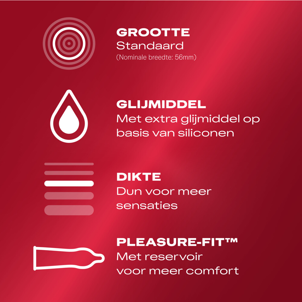 Durex Condooms Thin Feel Extra Lube (40 stuks) - image 2