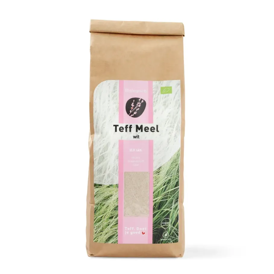Teff Meel Wit Biologisch (500 gr)