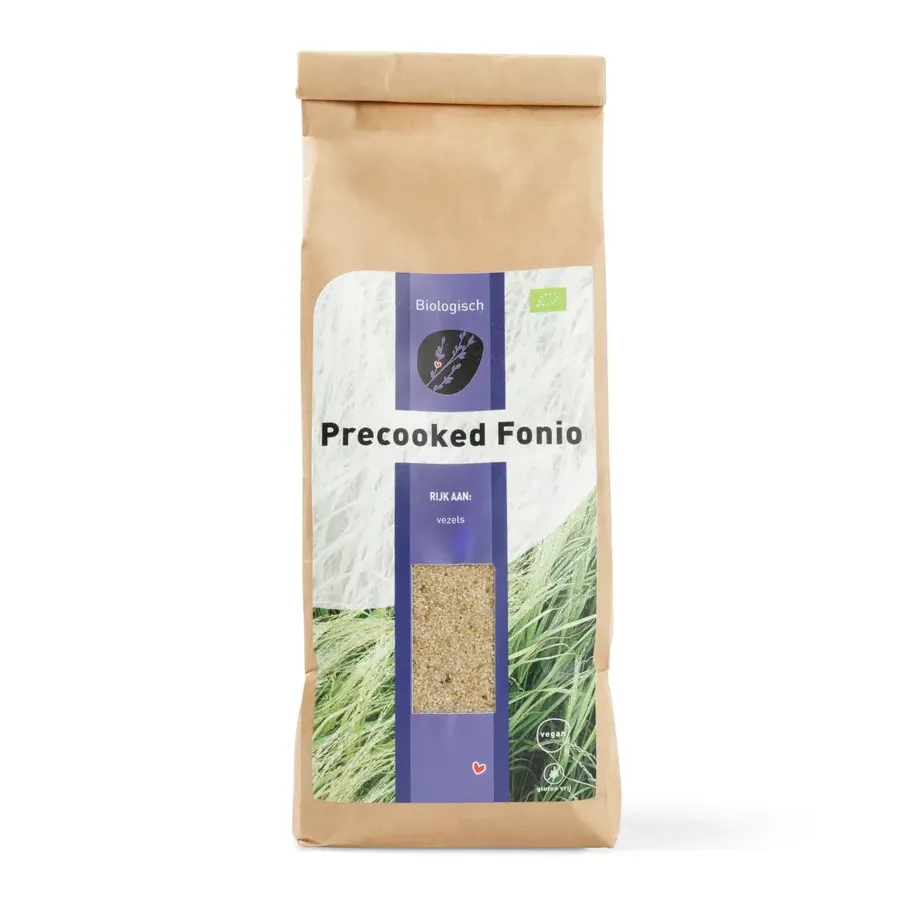 Teff Fonio Voorgekookt Biologisch (500 gr)