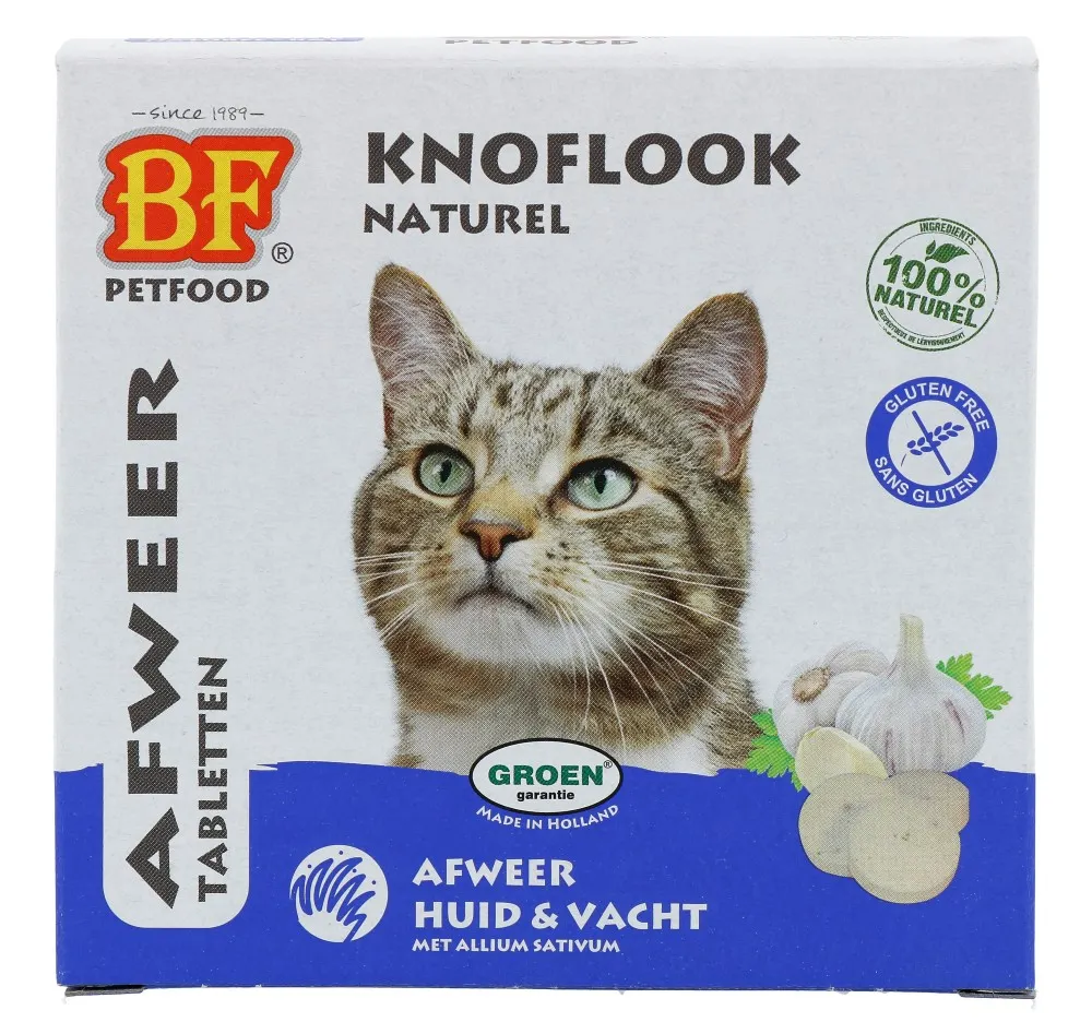 Biofood Petfood Knoflook Naturel Tabletten (100 tabletten)