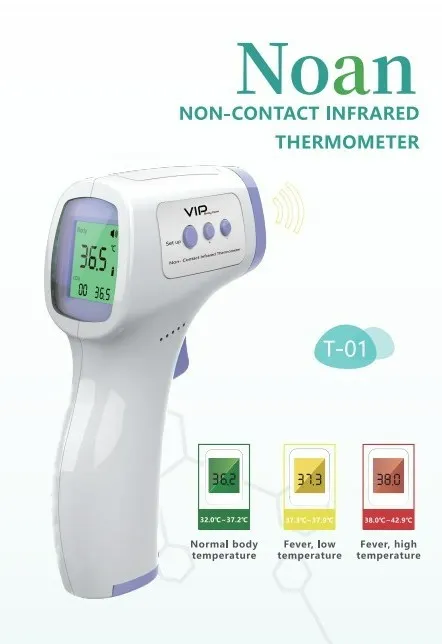 Vip Care Vip Body Care Noan Non Contact Infrared Thermometer (1 stuk)