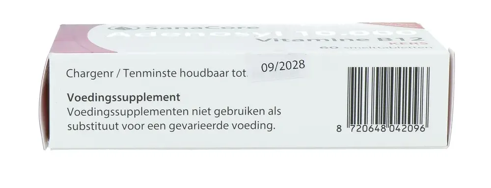 Sanacore Adenosyl 10.000 Tabletten (60 tabletten) - image 2