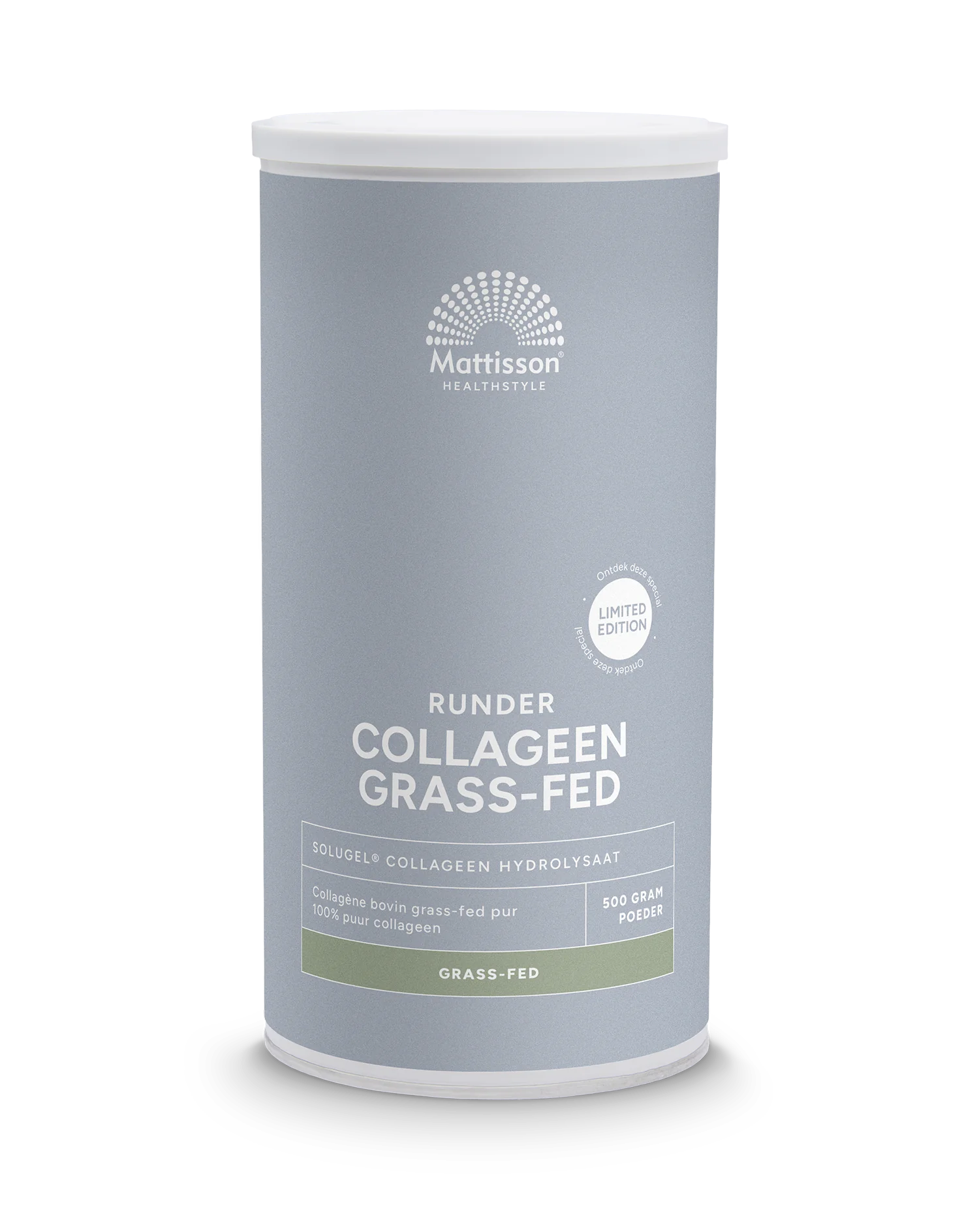 Mattisson Grass-fed Collageen Limited Edition (500 gr)