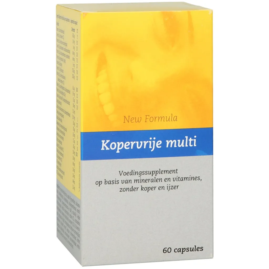 Depyrrol Kopervrije Multi zonder Koper en IJzer (60 vega capsules)
