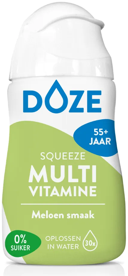 Doze Vitamins Multi 55+ Meloen - Vloeibare Multivitamine (50 ml)